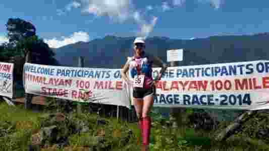 Sarah Russell after the Himalayan 100 mile stage race