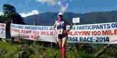 Sarah Russell after the Himalayan 100 mile stage race